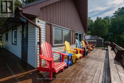 216 Green Road, Callander, ON - Outdoor With Deck Patio Veranda With Exterior