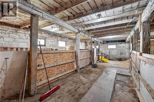7823 Range Rd 1, Smithville, ON - Indoor Photo Showing Basement