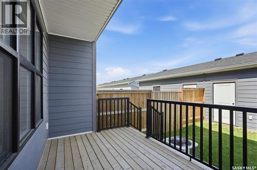 115 Rosewood Boulevard E, Saskatoon, SK - Outdoor With Deck Patio Veranda With Exterior