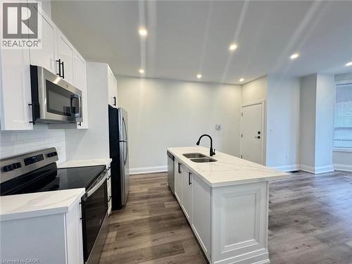507 Wilson Street, Hamilton, ON - Indoor Photo Showing Kitchen With Double Sink With Upgraded Kitchen