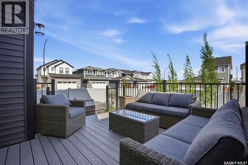 250 Skopik Crescent, Saskatoon, SK - Outdoor With Deck Patio Veranda