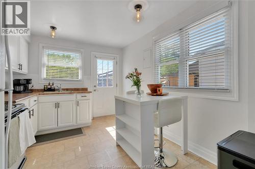 1667 Aubin, Windsor, ON - Indoor Photo Showing Kitchen With Double Sink