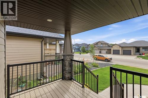 420 Hogan Way, Warman, SK - Outdoor With Deck Patio Veranda With Exterior