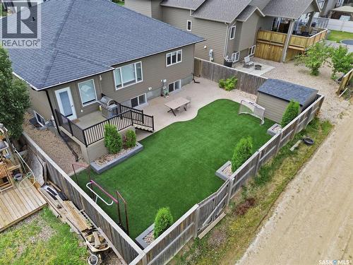 420 Hogan Way, Warman, SK - Outdoor With Deck Patio Veranda With Exterior