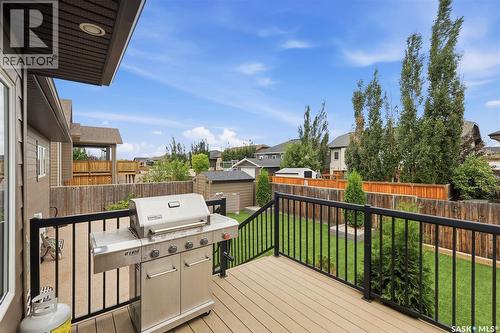 420 Hogan Way, Warman, SK - Outdoor With Deck Patio Veranda With Exterior
