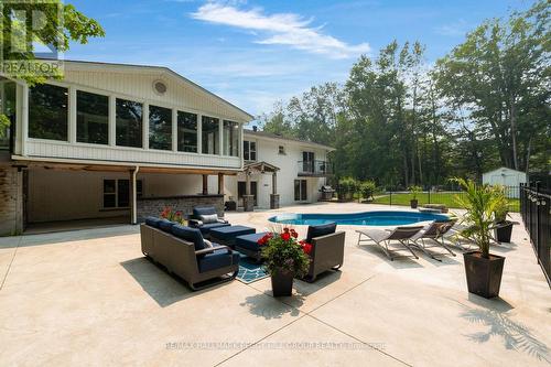 1814 Quantz Crescent, Innisfil, ON - Outdoor With In Ground Pool