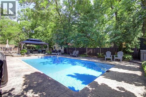 1391 Queen Victoria Avenue, Mississauga, ON - Outdoor With In Ground Pool With Backyard