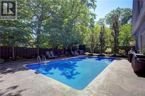 1391 Queen Victoria Avenue, Mississauga, ON - Outdoor With In Ground Pool With Backyard