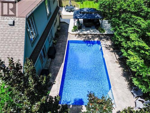 1391 Queen Victoria Avenue, Mississauga, ON - Outdoor With In Ground Pool