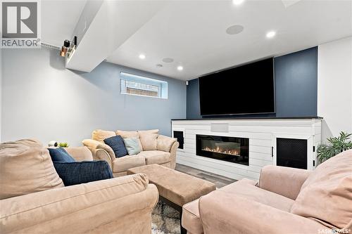 575 Childers Crescent, Saskatoon, SK - Indoor With Fireplace