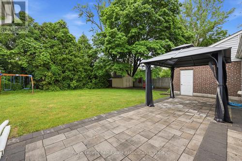 Backyard with gazebo - 1924 Balsam Avenue, Mississauga, ON - Outdoor