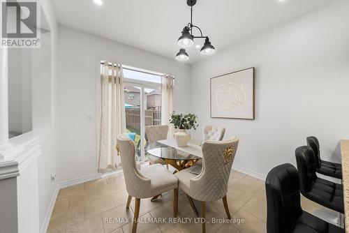 eat in kitchen with walkout to yard - 152 Mcdonald Crescent, Clarington, ON - Indoor Photo Showing Dining Room