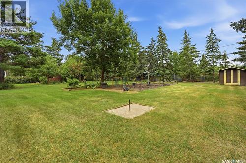 21 Meadow Road, White City, SK - Outdoor With Backyard