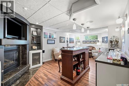 238 Beechmont Crescent, Saskatoon, SK - Indoor With Fireplace