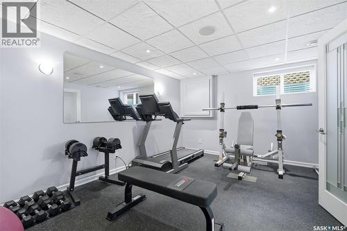 238 Beechmont Crescent, Saskatoon, SK - Indoor Photo Showing Gym Room