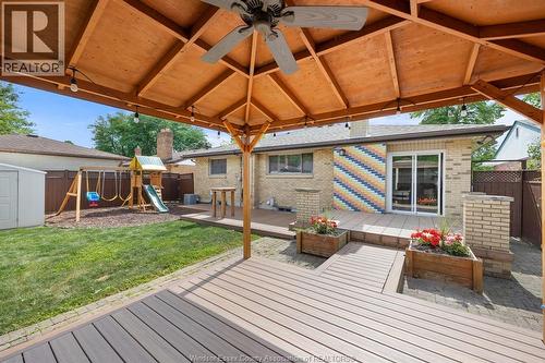 850 Greendale Drive, Windsor, ON - Outdoor With Deck Patio Veranda With Exterior