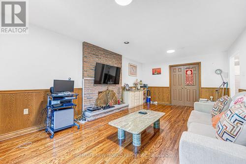 4 Tarbert Road, Toronto, ON - Indoor Photo Showing Living Room With Fireplace
