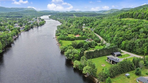 Vue d'ensemble - 57 Ch. Du Poisson-Blanc, Notre-Dame-Du-Laus, QC - Outdoor With Body Of Water With View