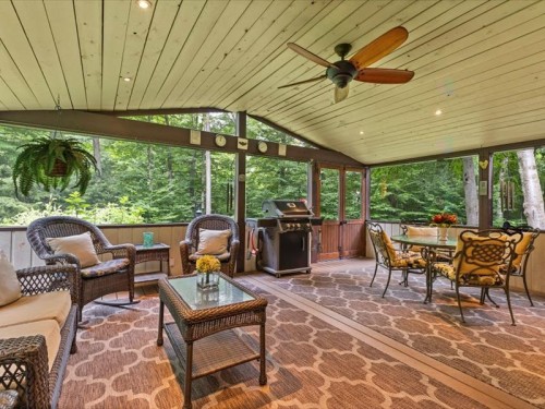 Véranda - 100 Ch. De La Seigneurie, Rigaud, QC - Outdoor With Deck Patio Veranda With Exterior