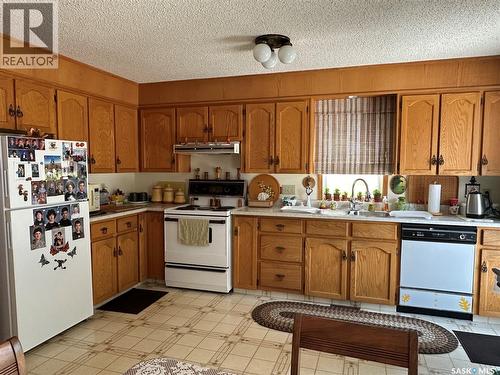 213 5Th Street, Weyburn, SK - Indoor Photo Showing Kitchen With Double Sink