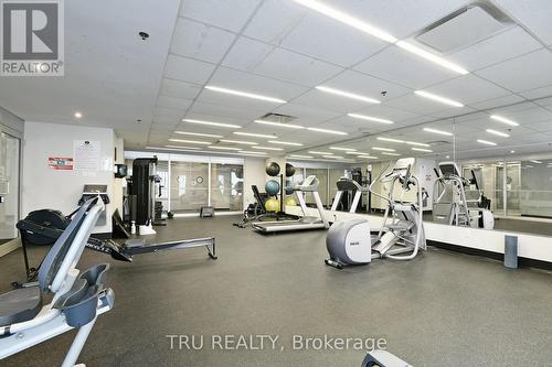 1110 - 179 Metcalfe Street, Ottawa, ON - Indoor Photo Showing Gym Room