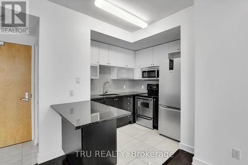 1110 - 179 Metcalfe Street, Ottawa, ON - Indoor Photo Showing Kitchen With Stainless Steel Kitchen