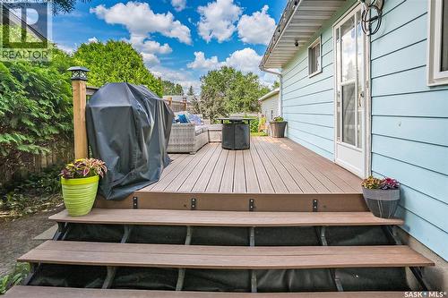 214 Michener Crescent, Saskatoon, SK - Outdoor With Deck Patio Veranda With Exterior