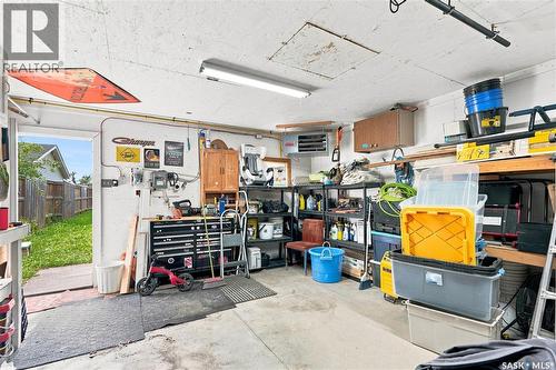 111 3Rd Street, Hague, SK - Indoor Photo Showing Garage