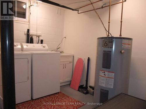 New hot water heater. - 32 Gary Crescent, Arnprior, ON - Indoor Photo Showing Laundry Room
