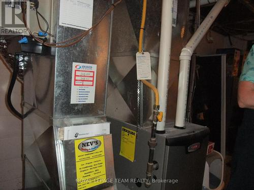 Lennox gas furnace installed 2019 - 32 Gary Crescent, Arnprior, ON - Indoor Photo Showing Basement