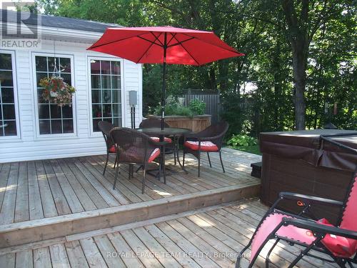 3-year old deck. - 32 Gary Crescent, Arnprior, ON - Outdoor With Deck Patio Veranda