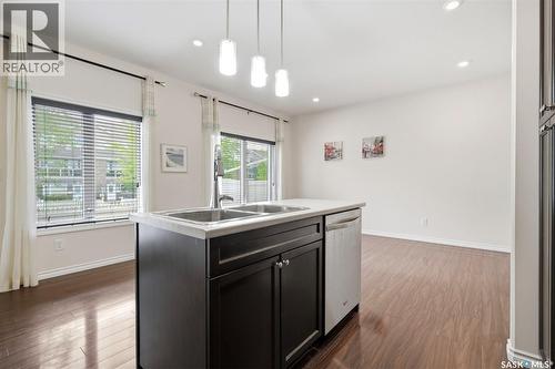 2 115 Veltkamp Crescent, Saskatoon, SK - Indoor Photo Showing Kitchen With Double Sink