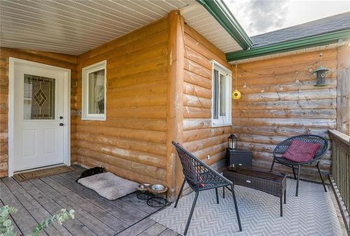 24 Wall Street, Zhoda, MB - Outdoor With Deck Patio Veranda With Exterior
