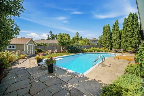 247 Augusta Dr, Winnipeg, MB - Outdoor With In Ground Pool