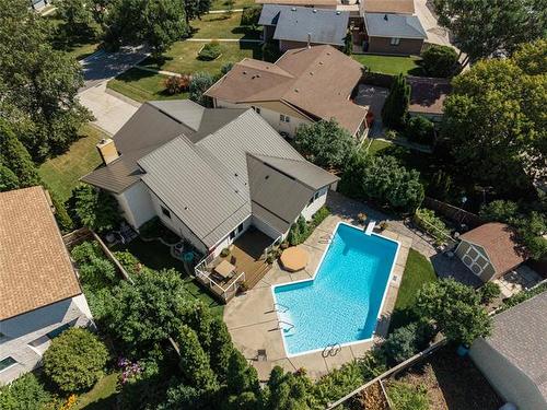 247 Augusta Dr, Winnipeg, MB - Outdoor With In Ground Pool
