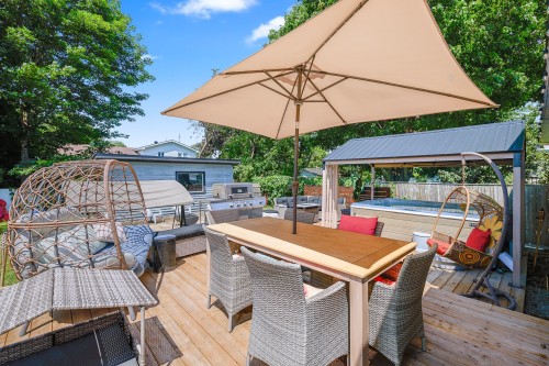 Terrasse - 849 11E Rue, Saint-Jérôme, QC - Outdoor With Deck Patio Veranda With Exterior
