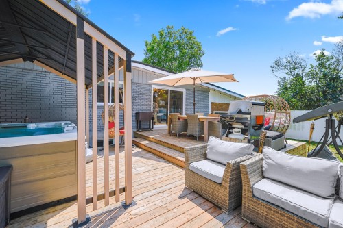 Terrasse - 849 11E Rue, Saint-Jérôme, QC - Outdoor With Deck Patio Veranda With Exterior