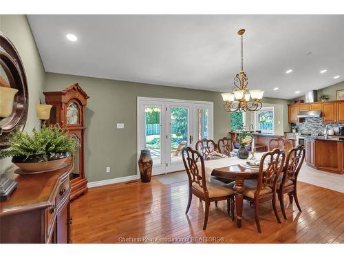 27 Cramar Crescent, Chatham, ON - Indoor Photo Showing Dining Room