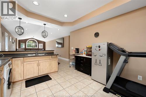 4553 Osaka Circle, Windsor, ON - Indoor Photo Showing Kitchen With Double Sink