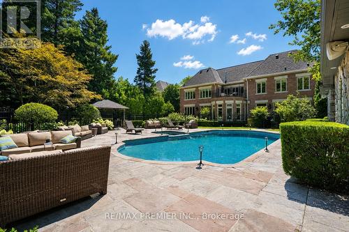 6 The Bridle Path, Toronto, ON - Outdoor With In Ground Pool With Backyard
