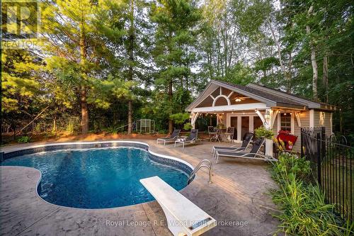 7335 Pack Road, London South (South V), ON - Outdoor With In Ground Pool With Deck Patio Veranda With Backyard