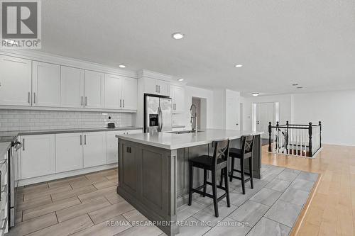 100 Hardale Crescent, Hamilton, ON - Indoor Photo Showing Kitchen With Upgraded Kitchen