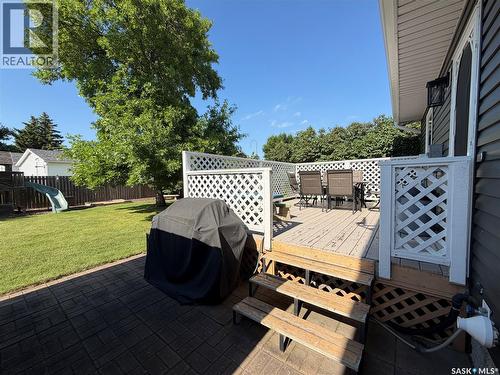 9 Gibson Bay, Yorkton, SK - Outdoor With Deck Patio Veranda With Exterior