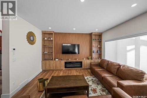 559 Kalra Street, Saskatoon, SK - Indoor Photo Showing Living Room With Fireplace