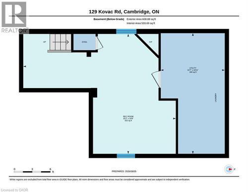 Floor plan - 129 Kovac Road, Cambridge, ON - Other