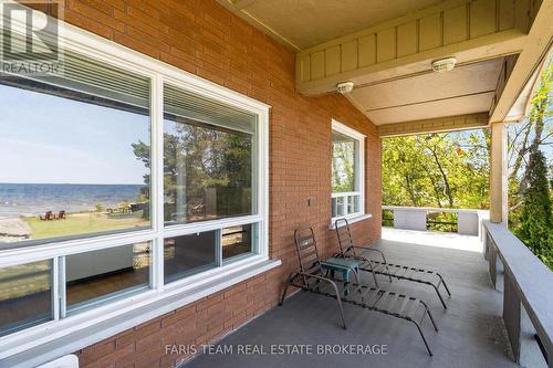 1787 Champlain Road, Tiny, ON - Outdoor With Deck Patio Veranda With Exterior