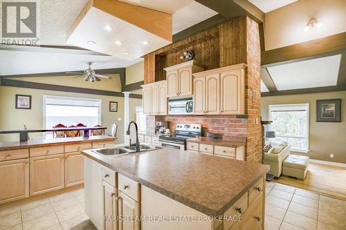 1787 Champlain Road, Tiny, ON - Indoor Photo Showing Kitchen With Double Sink