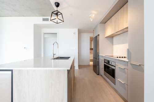 Cuisine - 929-505 Rue De L'Escale, Brossard, QC - Indoor Photo Showing Kitchen With Double Sink With Upgraded Kitchen