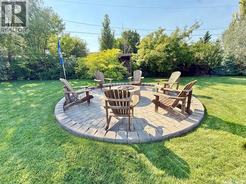 301 Rosher Street, Colonsay, SK - Outdoor With Deck Patio Veranda With Backyard