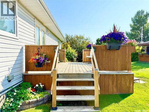 301 Rosher Street, Colonsay, SK - Outdoor With Deck Patio Veranda With Exterior